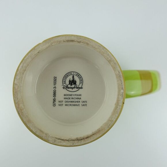 Disney Parks Pixar Monsters Inc Mike Wazowski Green Coffee Cup Mug - Picture 7 of 8